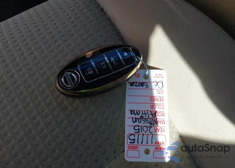 2015 Nissan Altima 2.5 S from USA, damaged, VIN 1N4AL3AP5FC485967